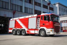 Einsatzfahrzeug der Feuerwehr der Stadt Wien