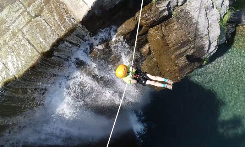 Wasserfall-Klettern mit Alpe Adria Sports © Business Network Günther Perje